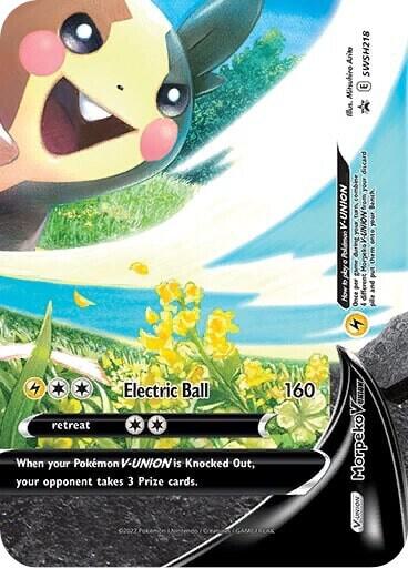 Morpeko V-Union - SWSH218 - SWSH: Sword & Shield Promo Cards