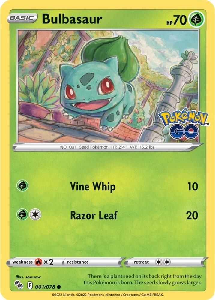 Bulbasaur - Pokemon GO