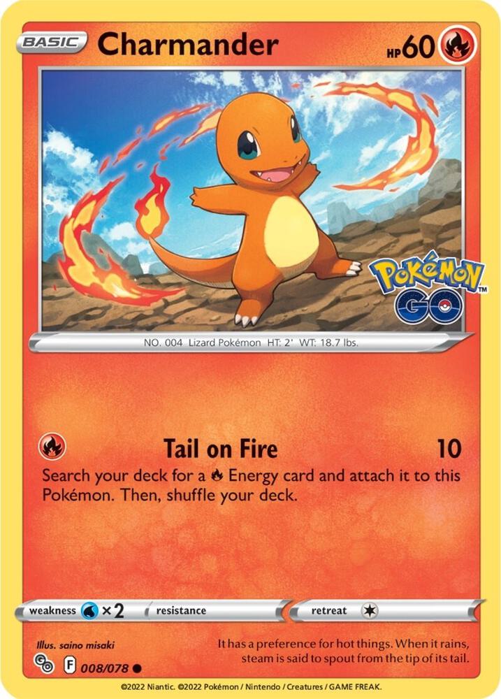 Charmander - Pokemon GO