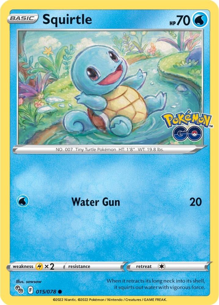 Squirtle - Pokemon GO
