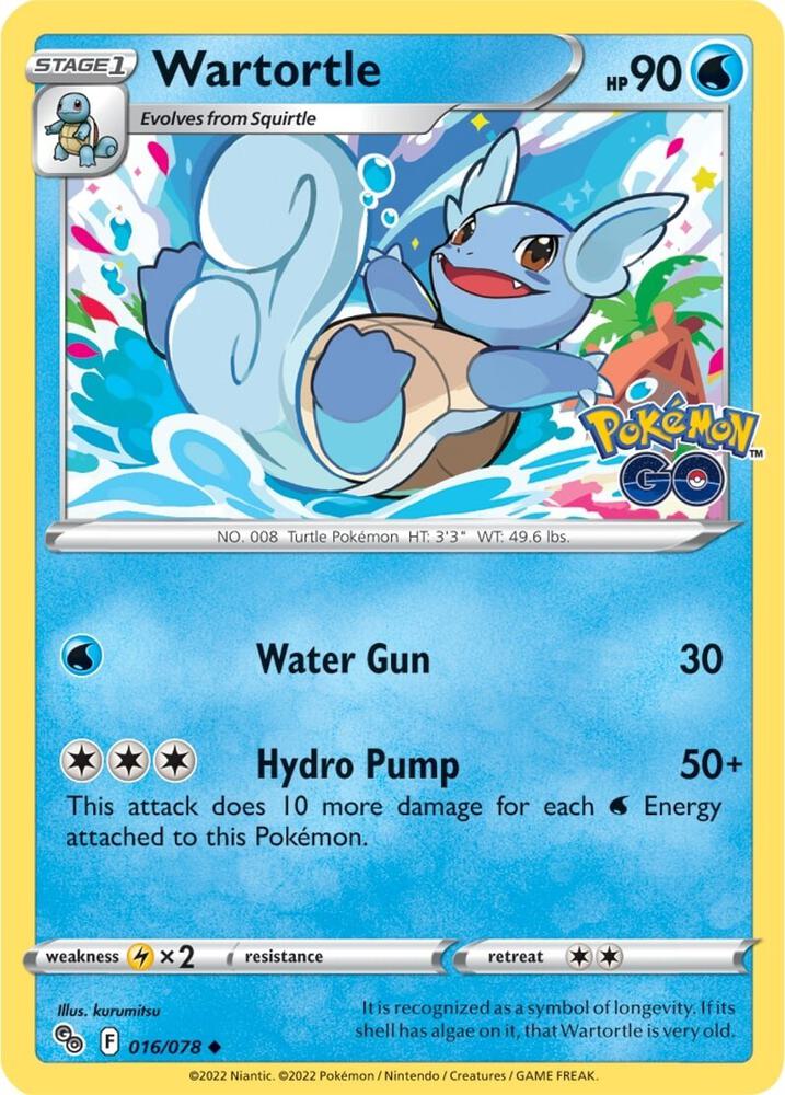 Wartortle - Pokemon GO