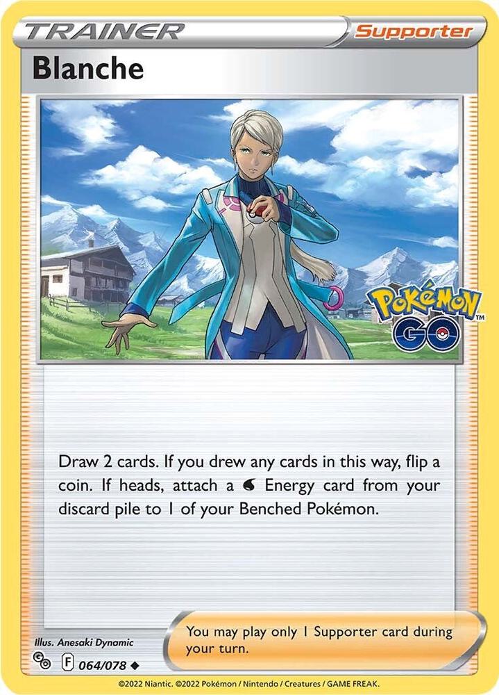 Blanche - Pokemon GO