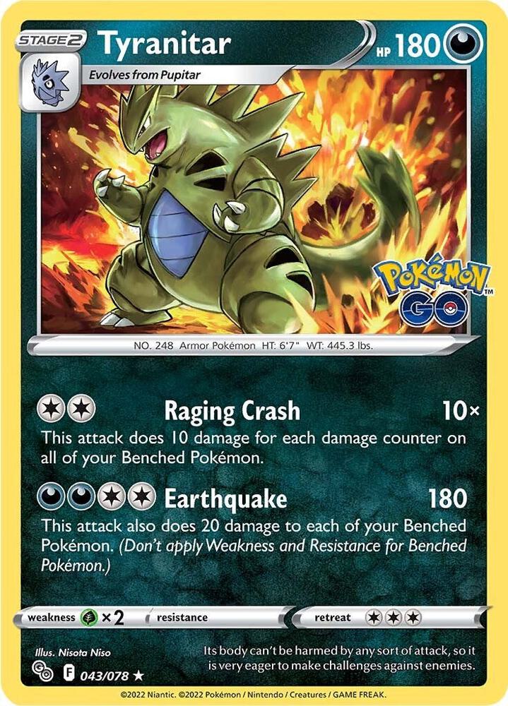 Tyranitar - Pokemon GO