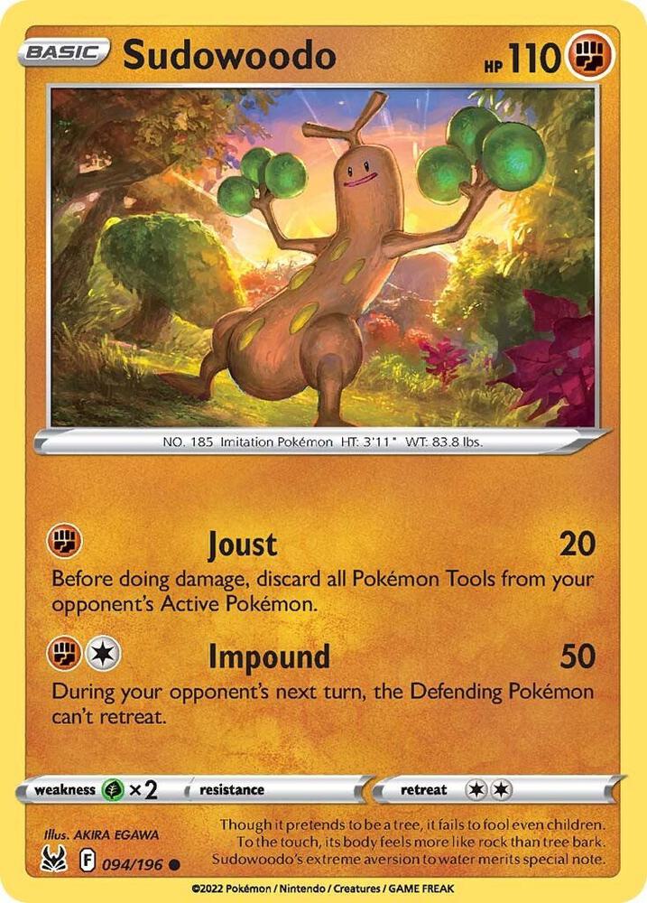 Sudowoodo - SWSH11: Lost Origin