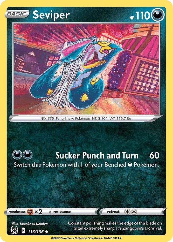 Seviper - SWSH11: Lost Origin
