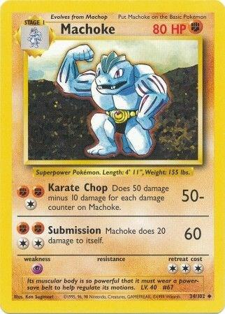 Machoke - Base Set