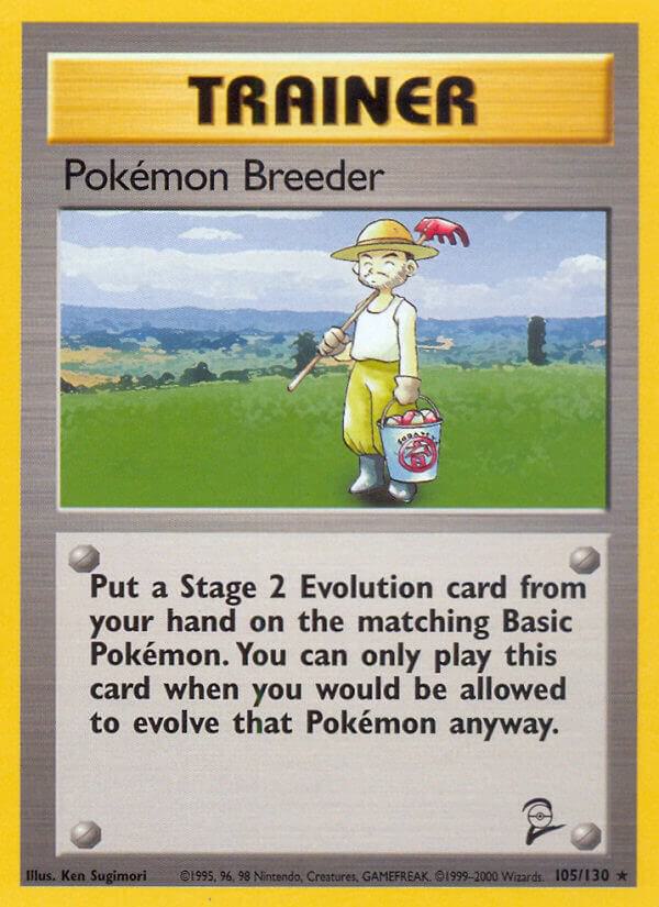 Pokemon Breeder - Base Set 2