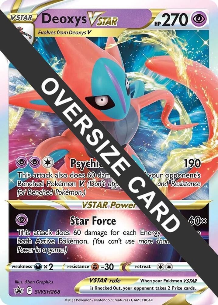 Deoxys VSTAR - SWSH268 - Jumbo Cards