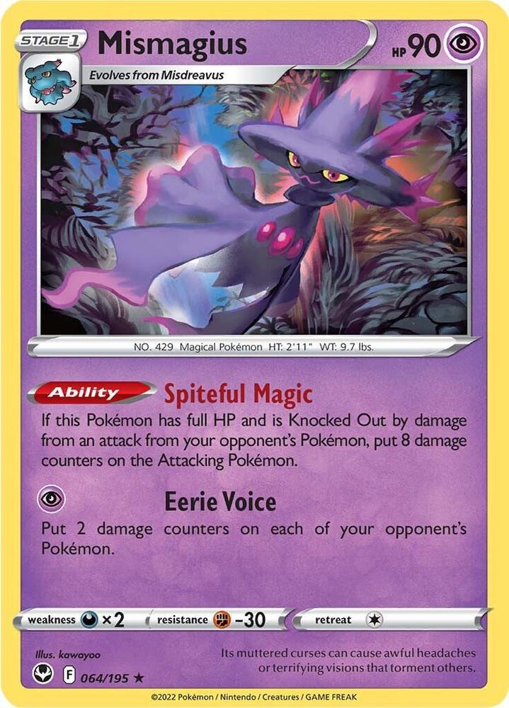 Mismagius - SWSH12: Silver Tempest
