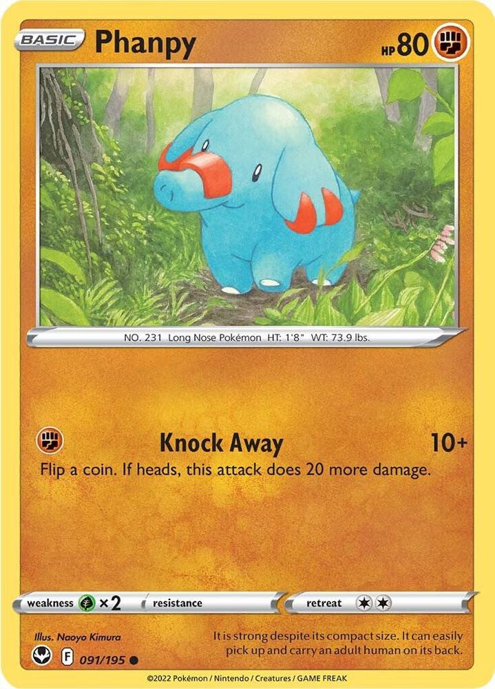 Phanpy - SWSH12: Silver Tempest