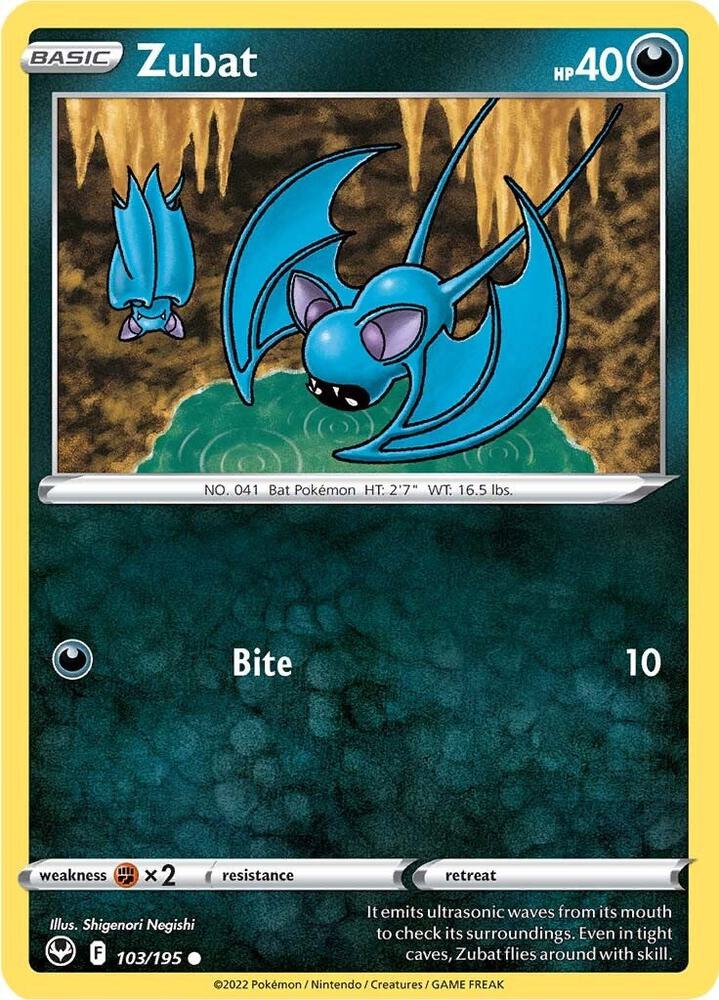Zubat - SWSH12: Silver Tempest