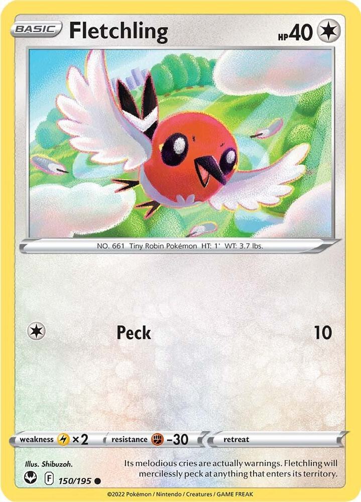 Fletchling - SWSH12: Silver Tempest