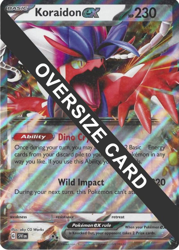 Koraidon ex - Jumbo Cards