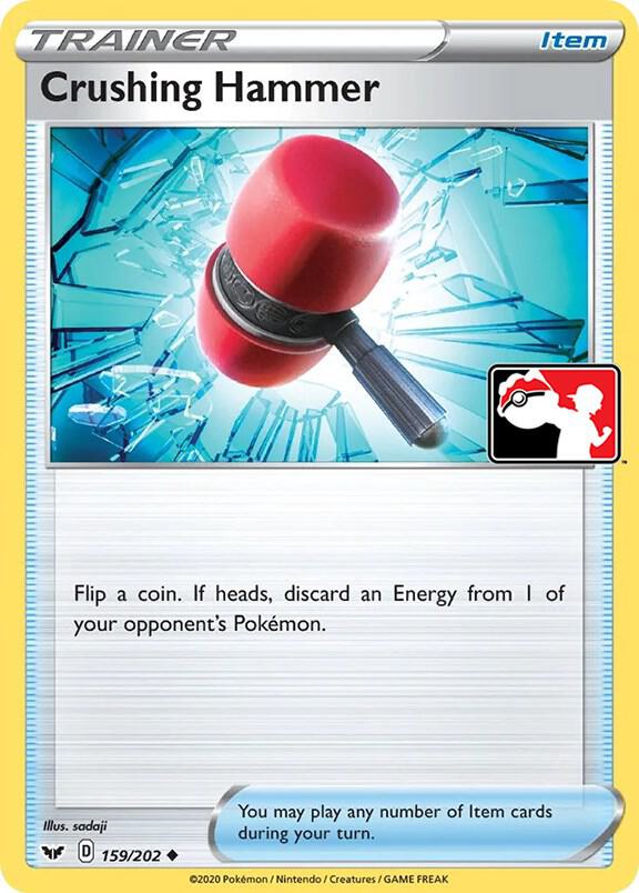 Crushing Hammer - 159/202 - Prize Pack Series Cards