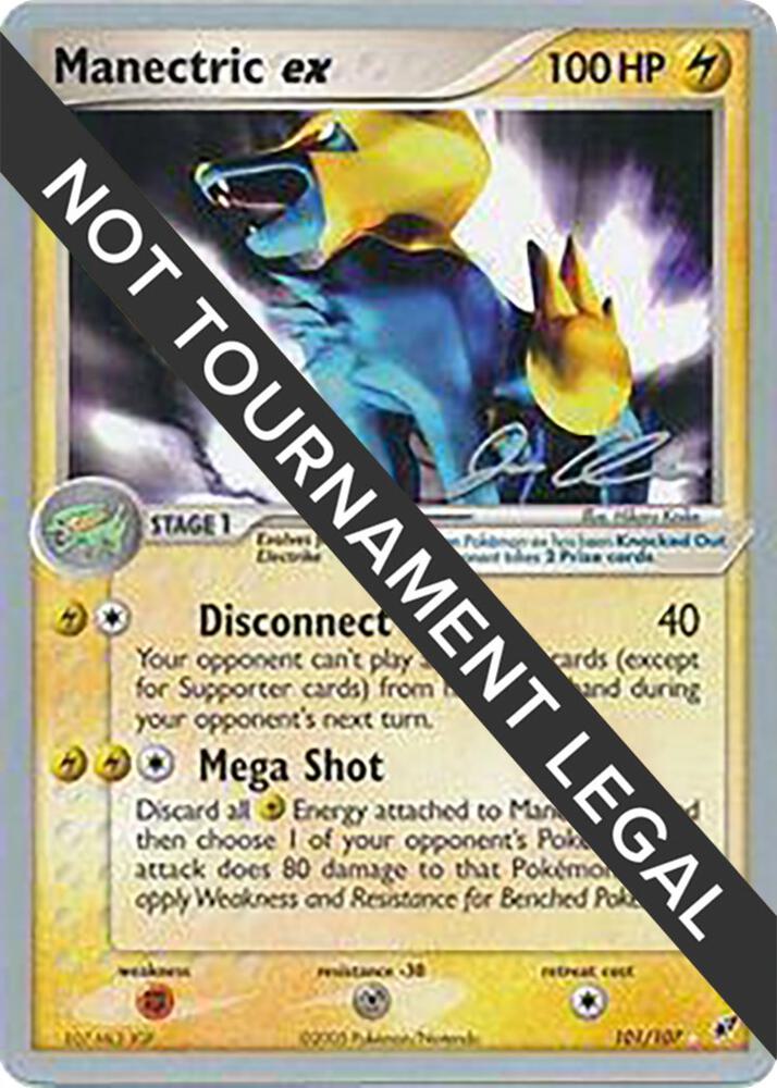 Manectric ex - 2006 (Jason Klaczynski) - World Championship Decks