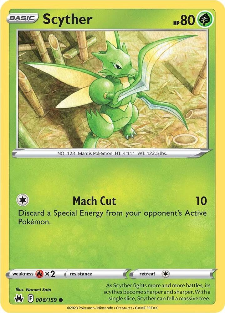Scyther - SWSH: Crown Zenith