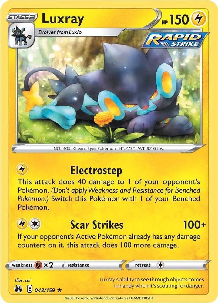 Luxray - SWSH: Crown Zenith