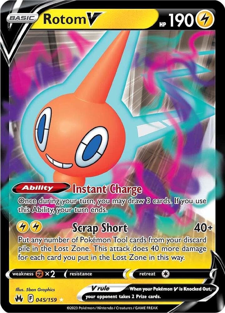 Rotom V - SWSH: Crown Zenith