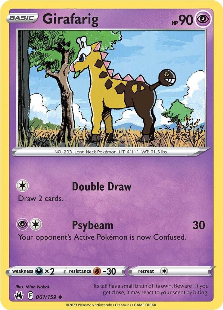 Girafarig - SWSH: Crown Zenith
