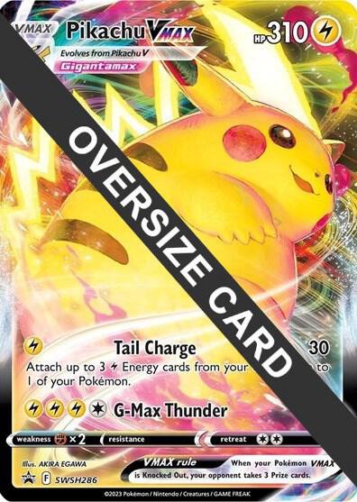 Pikachu VMAX - SWSH286 - Jumbo Cards