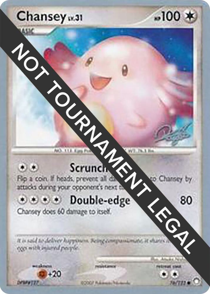 Chansey - 2008 (Paul Atanassov) - World Championship Decks