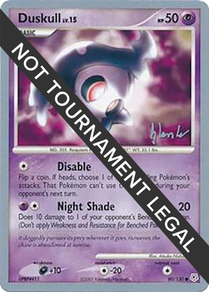Duskull - 2008 (Dylan Lefavour) - World Championship Decks