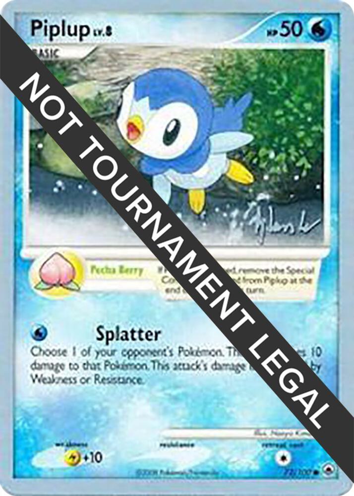 Piplup (72) - 2008 (Dylan Lefavour) - World Championship Decks