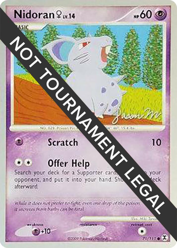 Nidoran F - 2009 (Jason Martinez) - World Championship Decks