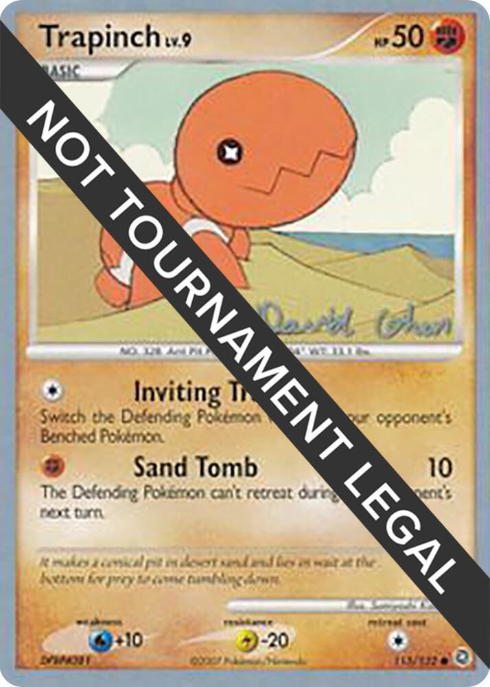 Trapinch - 2009 (David Cohen) - World Championship Decks