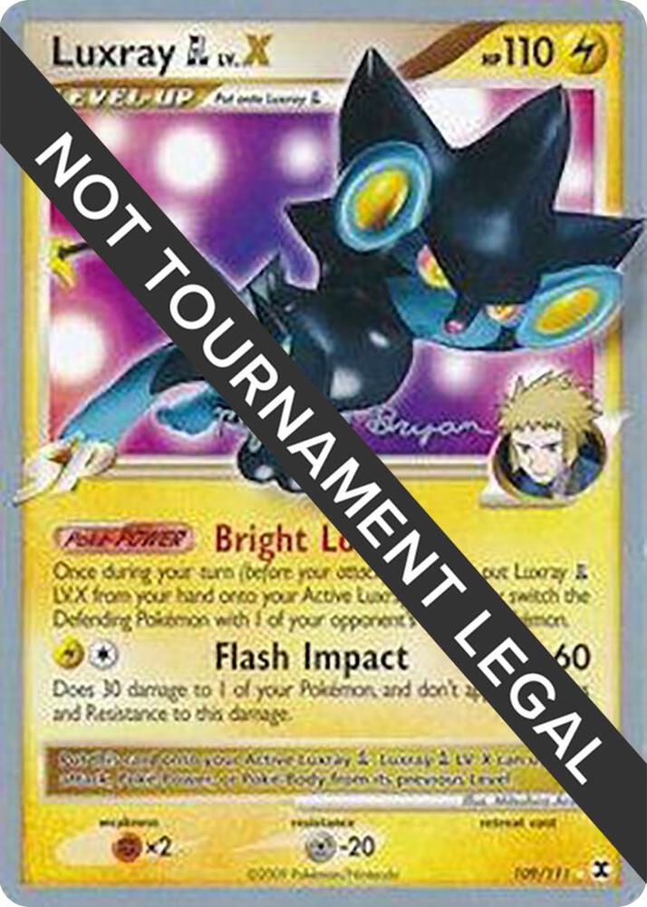 Luxray GL LV.X - 2010 (Mychael Bryan) - World Championship Decks