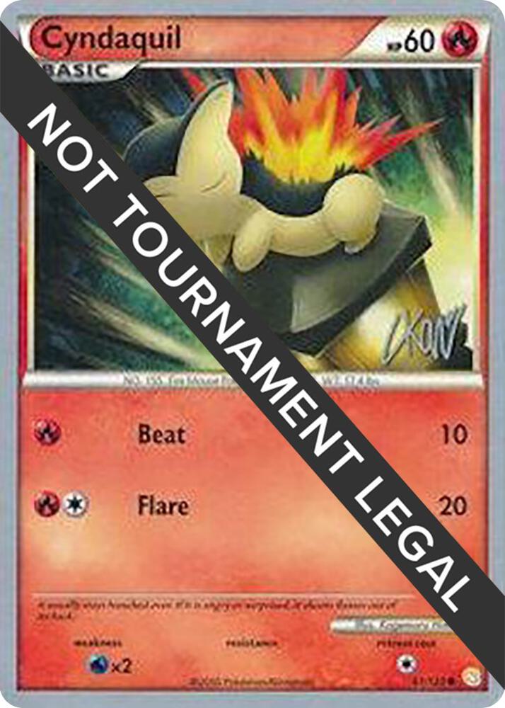 Cyndaquil - 2011 (Christopher Kan) - World Championship Decks