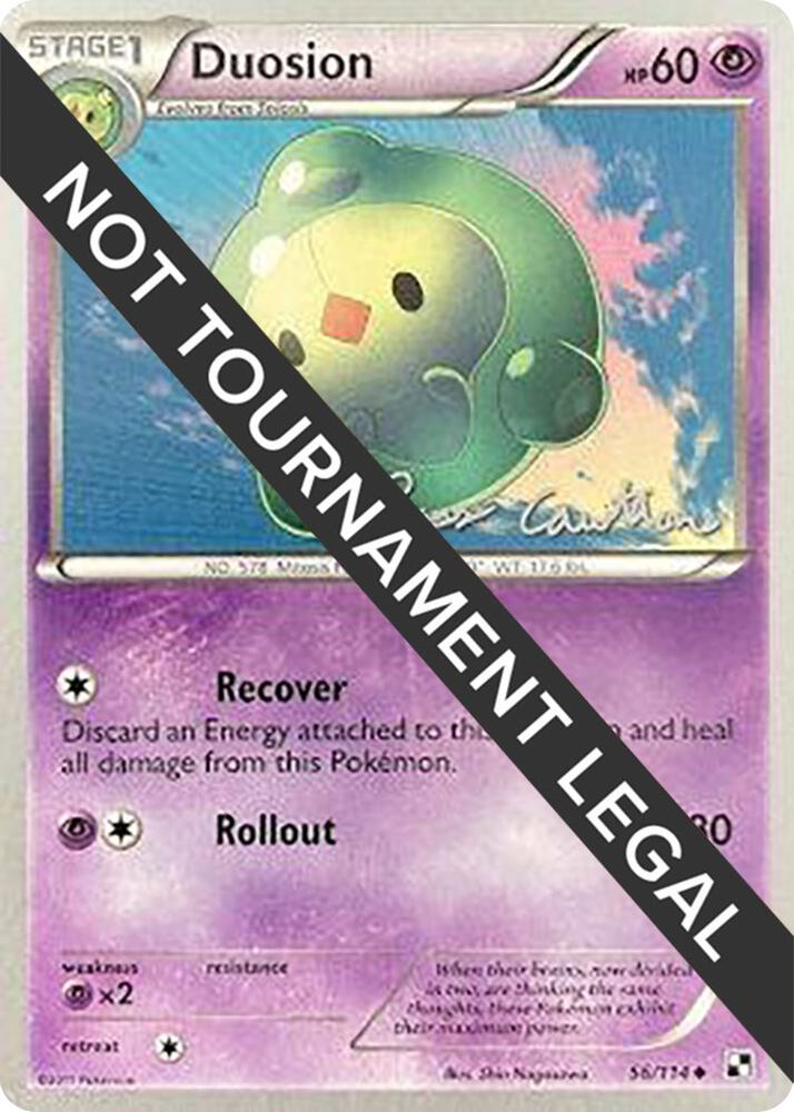 Duosion - 2011 (Ross Cawthon) - World Championship Decks