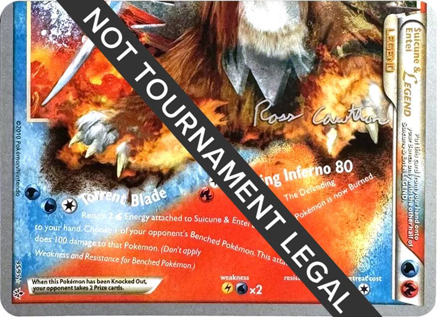 Suicune & Entei Legend LEGEND (95) - 2011 (Ross Cawthon) - World Championship Decks