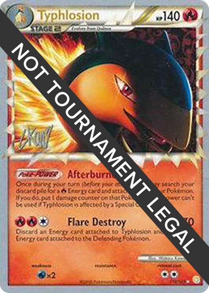 Typhlosion - 2011 (Christopher Kan) - World Championship Decks