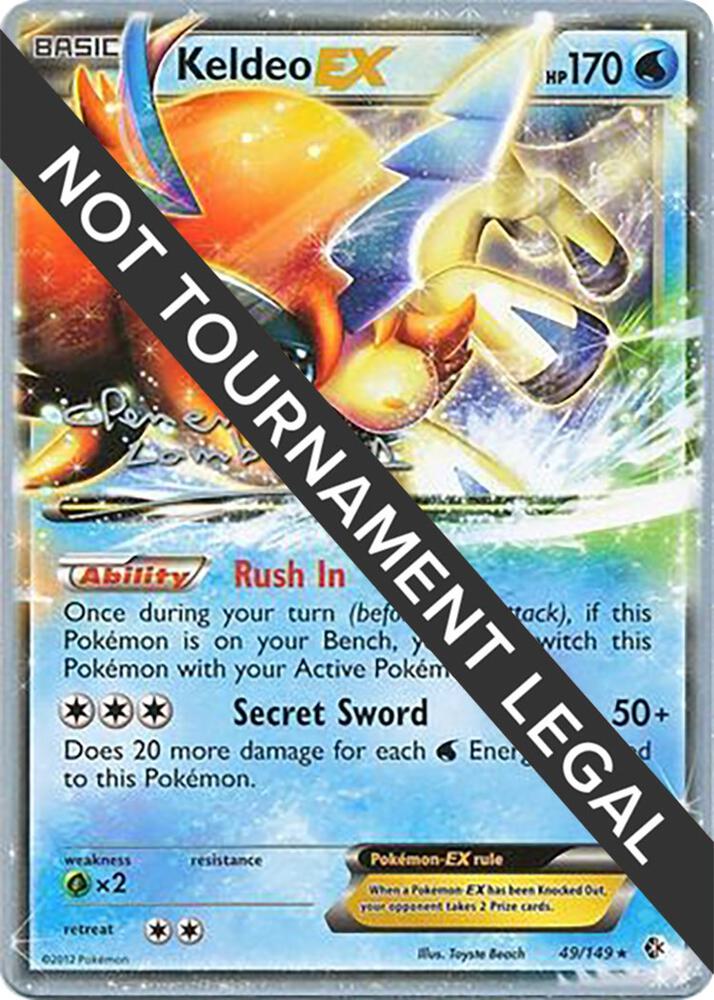 Keldeo EX - 2013 (Clement Lamberton) - World Championship Decks