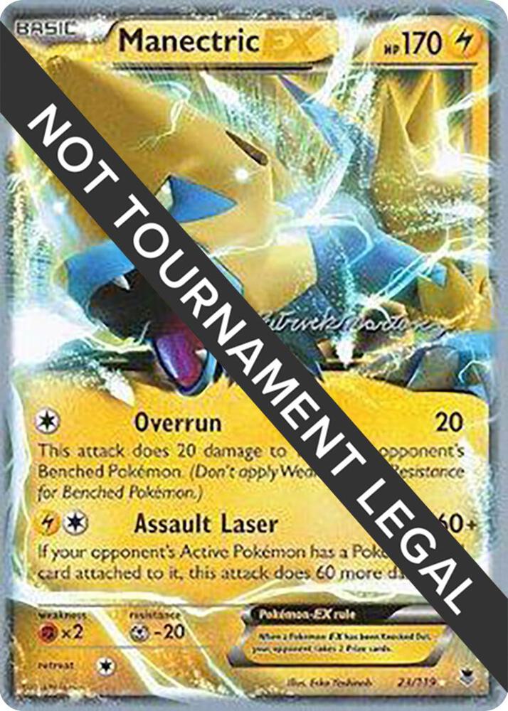 Manectric EX - 2015 (Patrick Martinez) - World Championship Decks