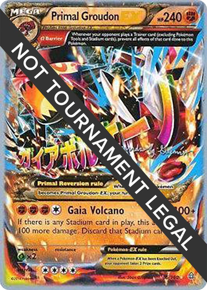 Primal Groudon EX - 2015 (Alejandro Ng-Guzman) - World Championship Decks