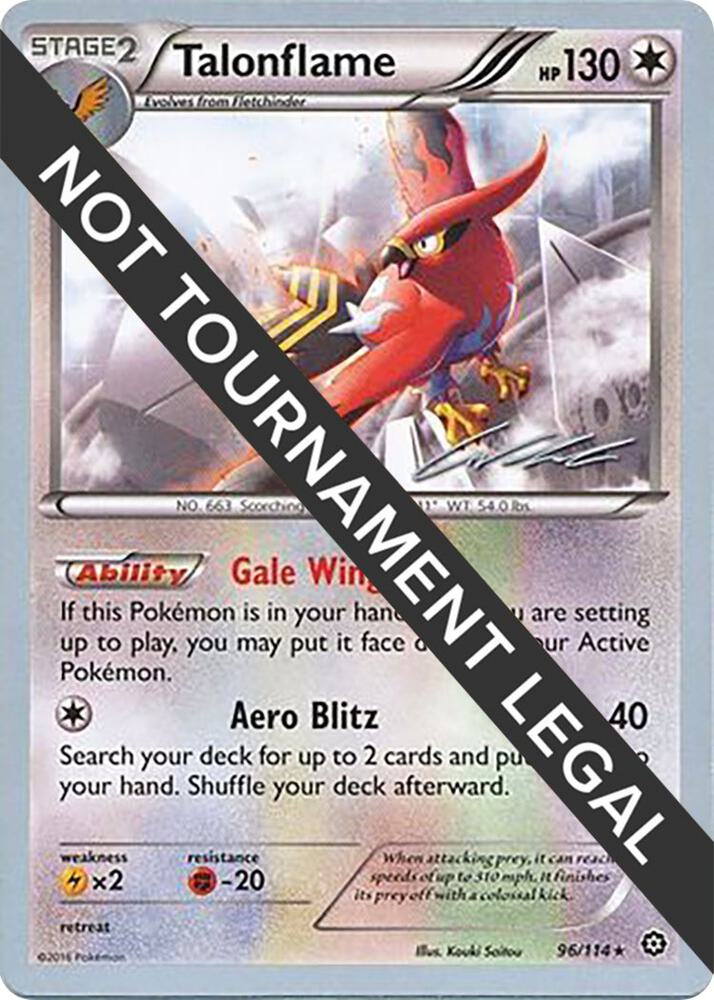 Talonflame - 2016 (Cody Walinski) - World Championship Decks
