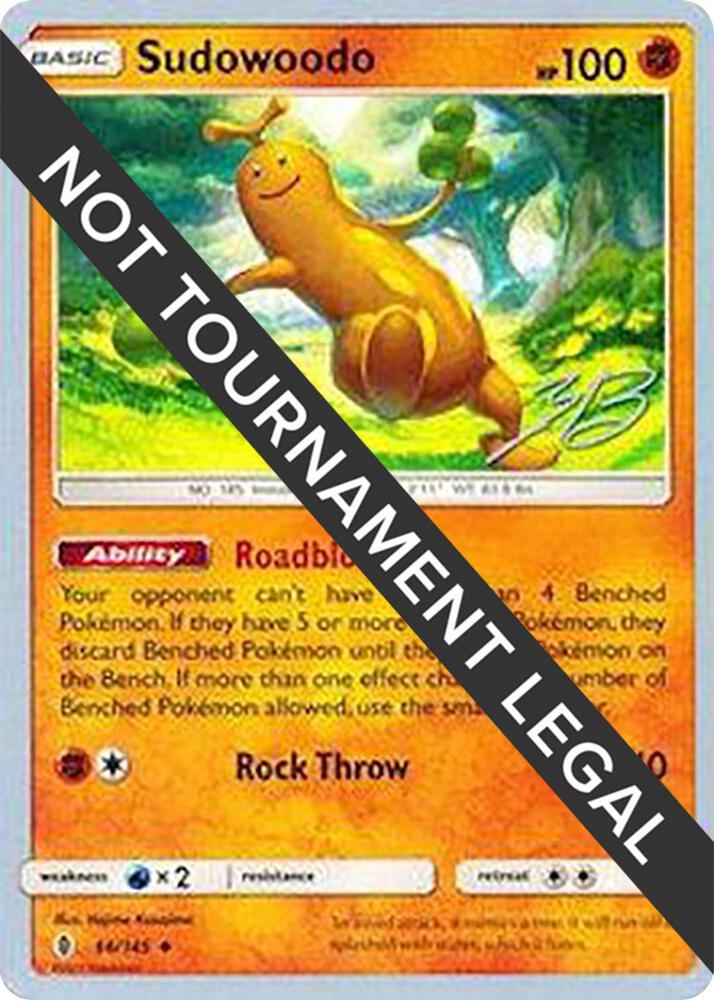 Sudowoodo - 2017 (Zachary Bokhari) - World Championship Decks