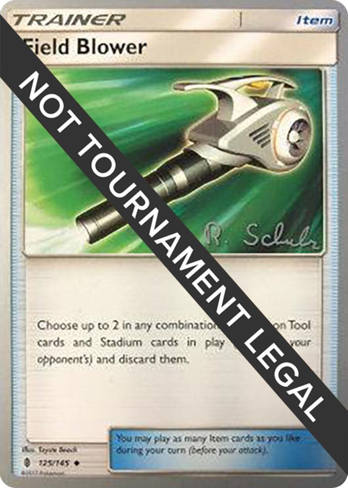 Field Blower - 2018 (Robin Schulz) - World Championship Decks