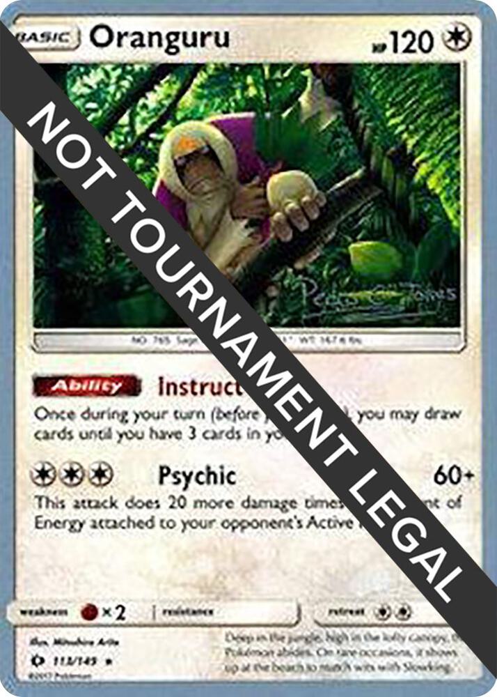 Oranguru - 2018 (Pedro Eugenio Torres) - World Championship Decks