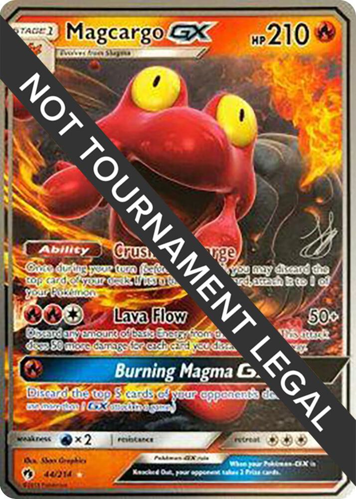 Magcargo GX - 2019 (Henry Brand) - World Championship Decks