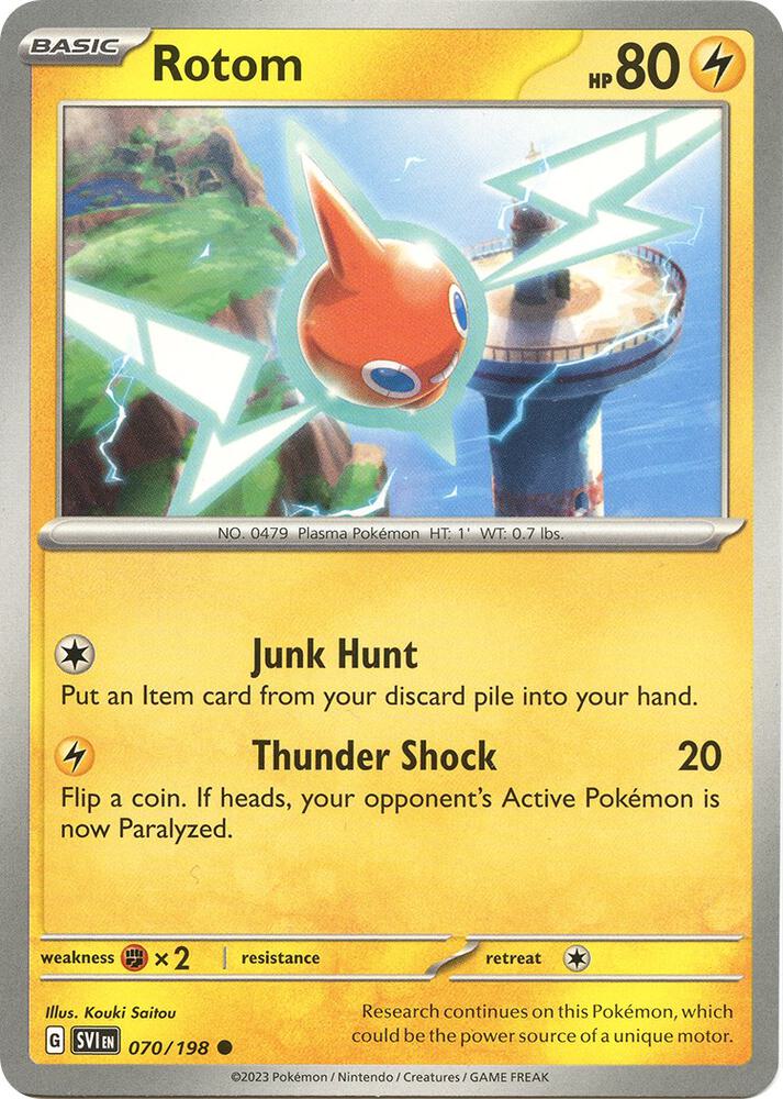 Rotom - 070/198 - SV01: Scarlet & Violet Base Set