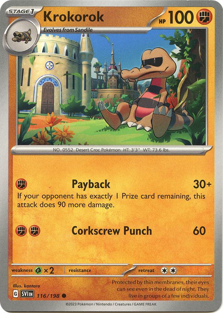 Krokorok - SV01: Scarlet & Violet Base Set