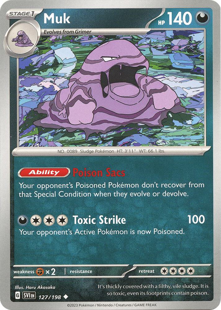 Muk - SV01: Scarlet & Violet Base Set