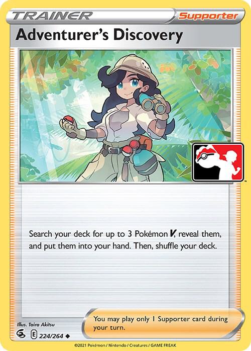 Adventurer's Discovery - 224/264 - Prize Pack Series Cards