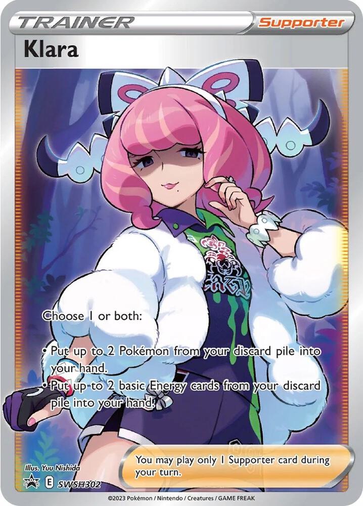 Klara (Full Art) - SWSH: Sword & Shield Promo Cards