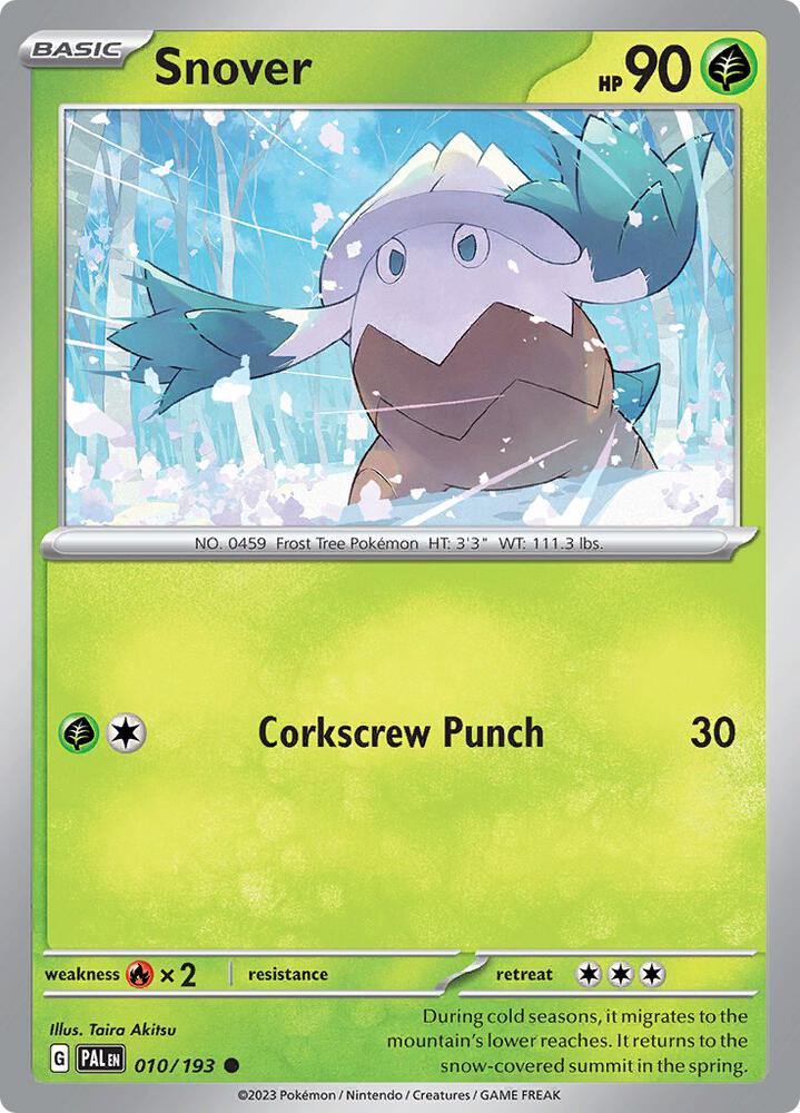 Snover - SV02: Paldea Evolved