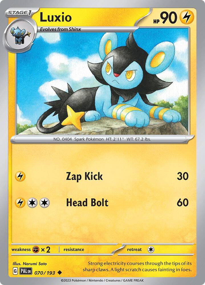 Luxio - SV02: Paldea Evolved