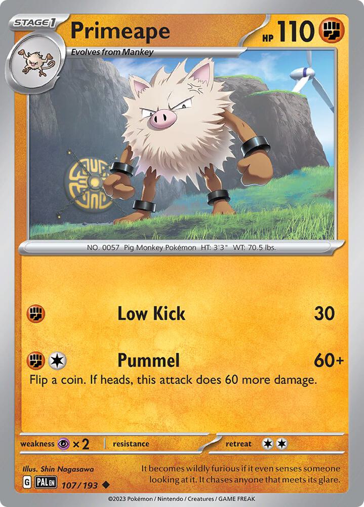 Primeape - SV02: Paldea Evolved
